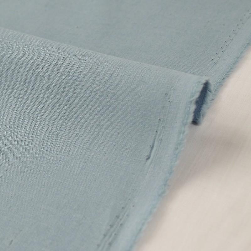 生地 布 無地ハーフリネン 19 ブルーグレー ハーフリネン 幅135cm 10cm単位販売 Cv デコレクションズ Yahoo 店 通販 Yahoo ショッピング