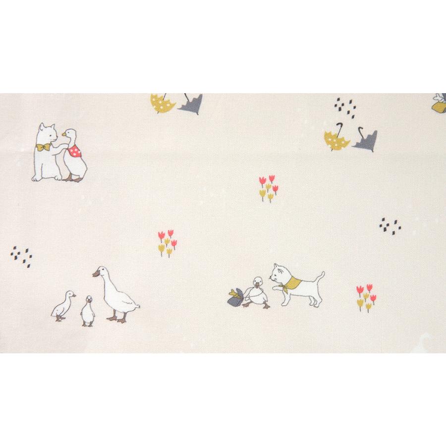 生地・布・入園入学　≪ Pretty cat - Story ≫　コットン/幅110cm　（抗菌・消臭加工）　【10cm単位販売】｜decollections｜08