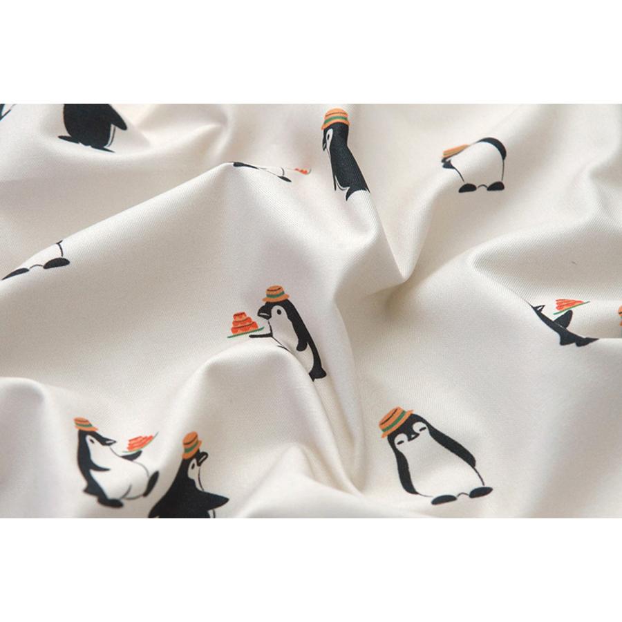 デコレクションズ 生地・布・入園入学 ≪ おしゃれペンギン 