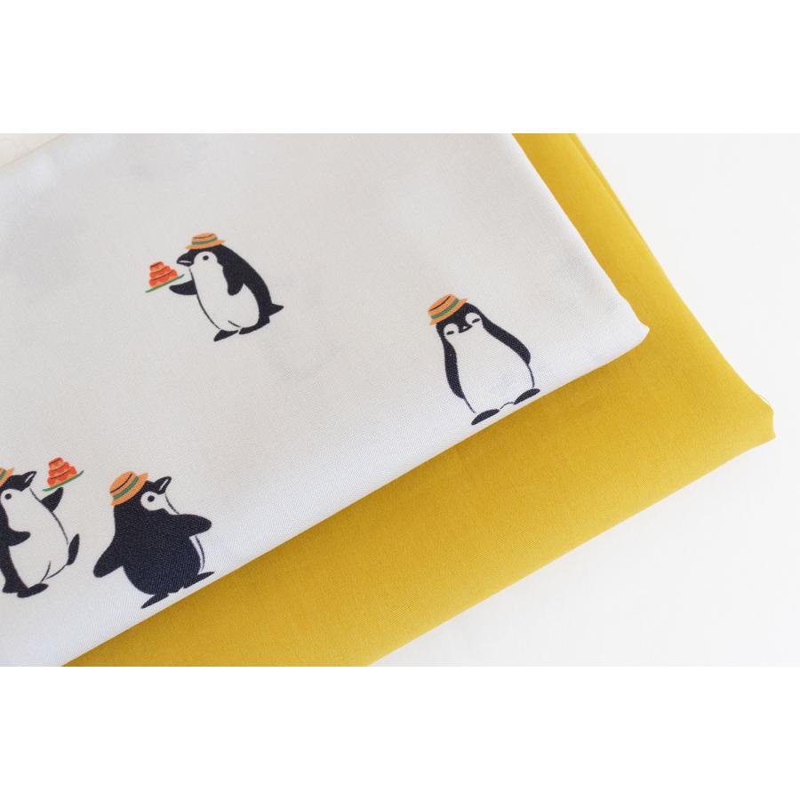 デコレクションズ 生地・布・入園入学 ≪ おしゃれペンギン 