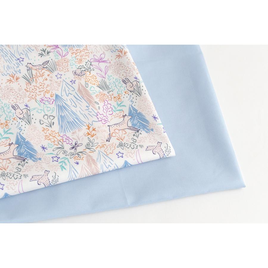生地・布・入園入学≪カラフルフォレスト≫コットン/幅111cm【10cm単位販売】 | デコレクションズ | 10