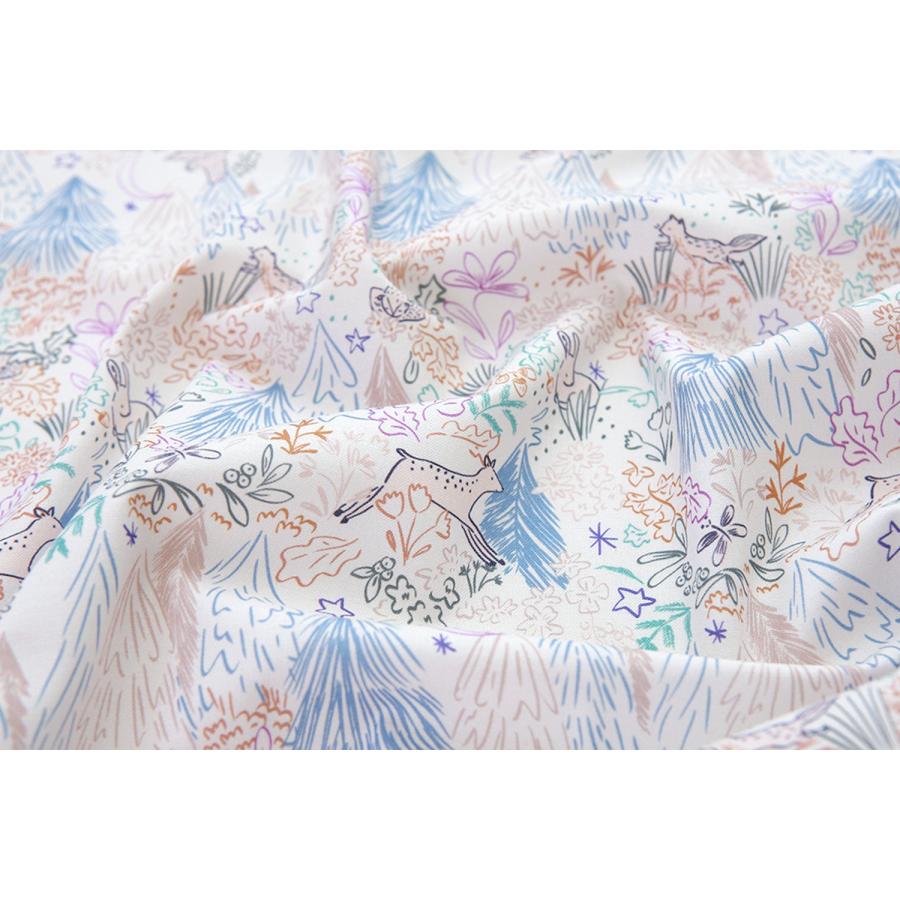 生地・布・入園入学≪カラフルフォレスト≫コットン/幅111cm【10cm単位販売】 | デコレクションズ | 05