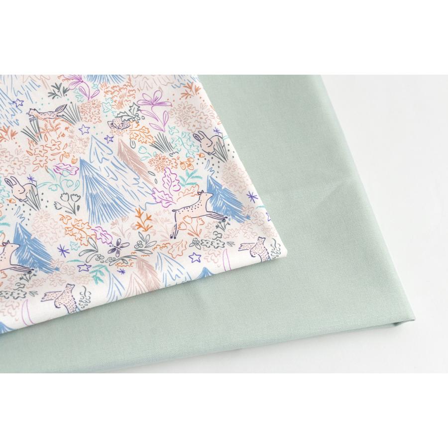 生地・布・入園入学≪カラフルフォレスト≫コットン/幅111cm【10cm単位販売】 | デコレクションズ | 09