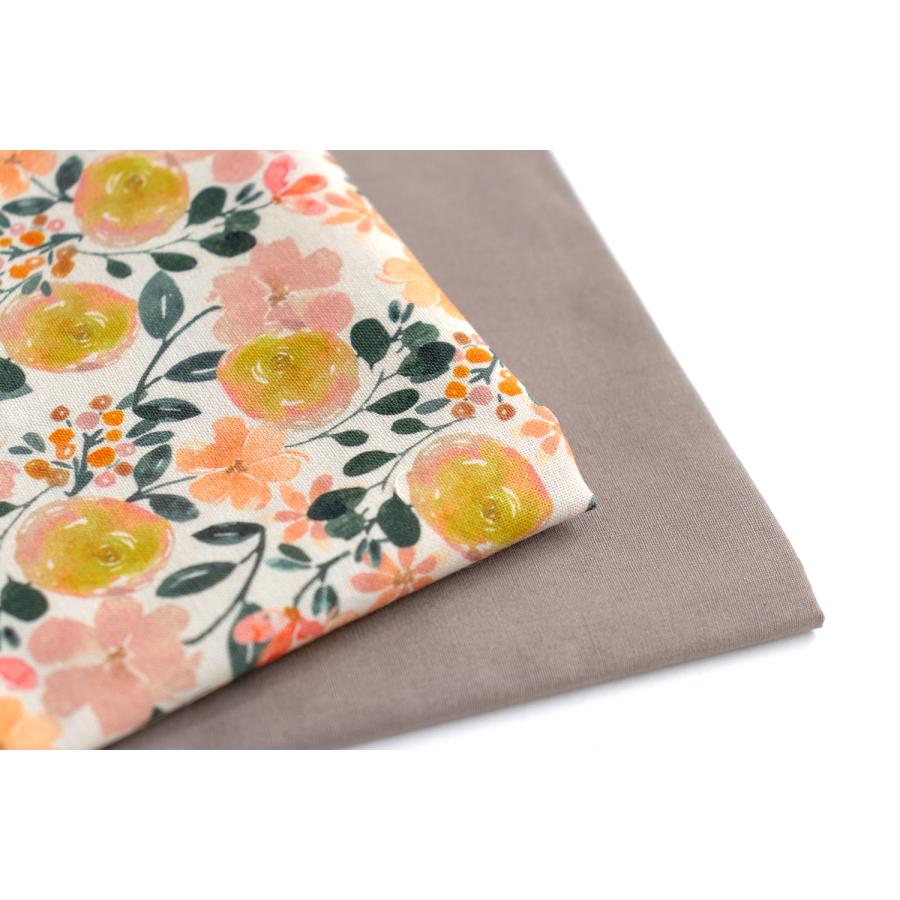 【新作】生地・布・入園入学≪ ロズレ ≫コットン/幅110cm【10cm単位販売】 | デコレクションズ | 10