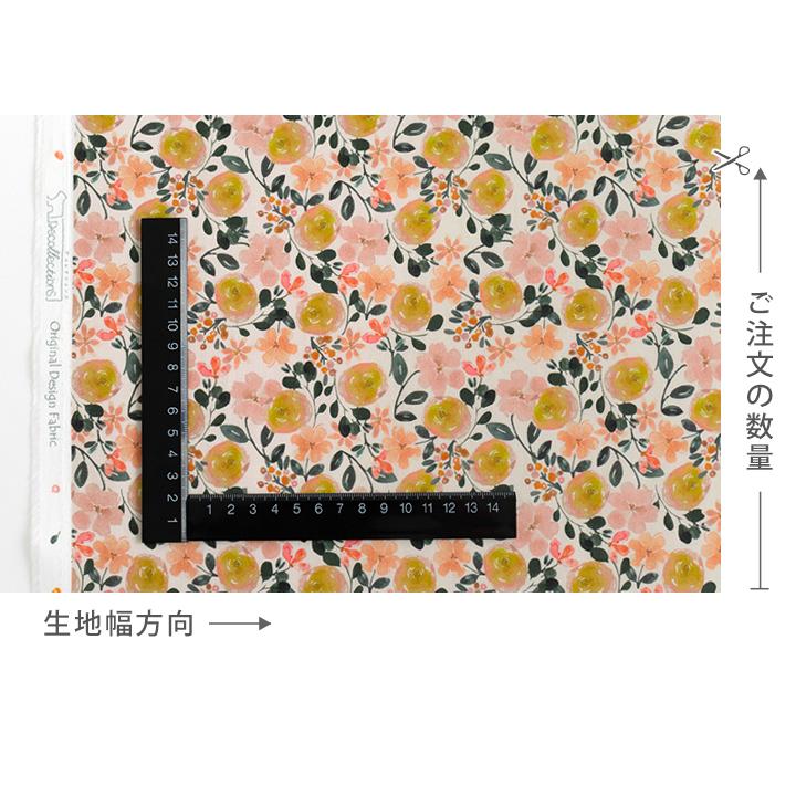 【新作】生地・布・入園入学≪ ロズレ ≫コットン/幅110cm【10cm単位販売】 | デコレクションズ | 02