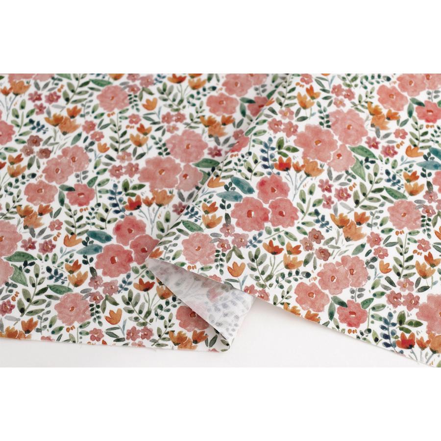 【新作】生地・布・入園入学≪ ロゼフルール ≫コットン/幅109cm【10cm単位販売】 | デコレクションズ | 01