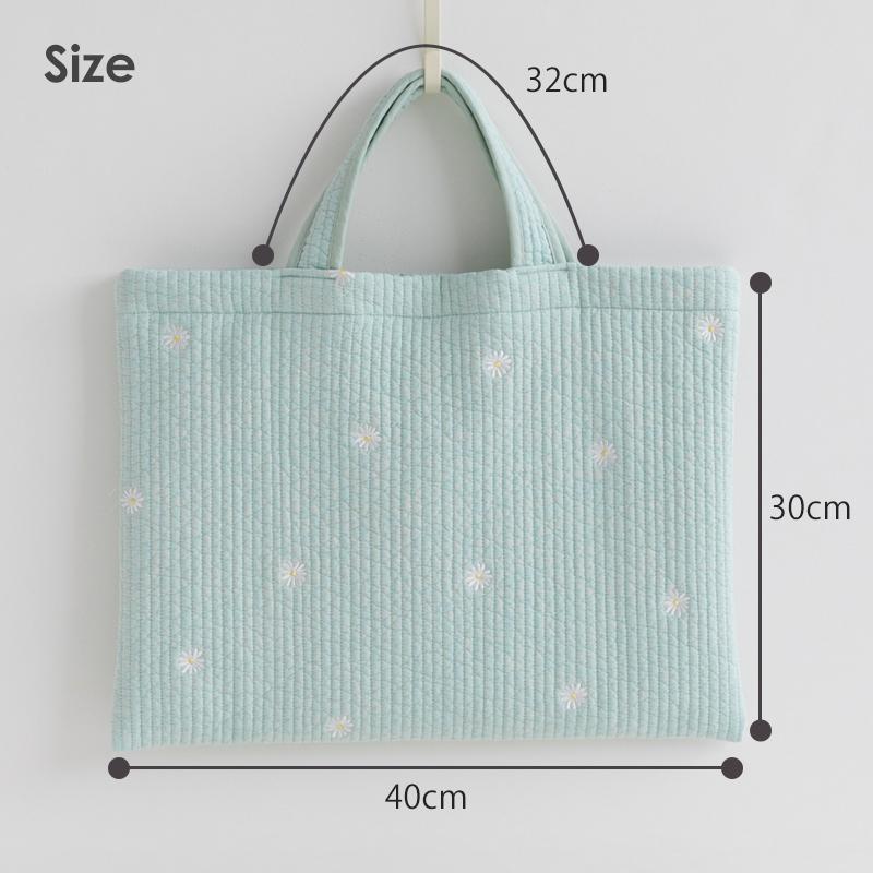 デスイート（desuite） 刺繍ヌビレッスンバッグ［desuiteデスイート