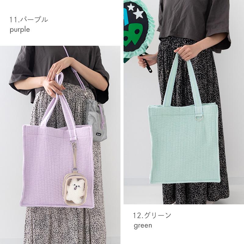 ○ヌビバッグ推し活バッグスクエアトートバッグ［desuiteデスイート