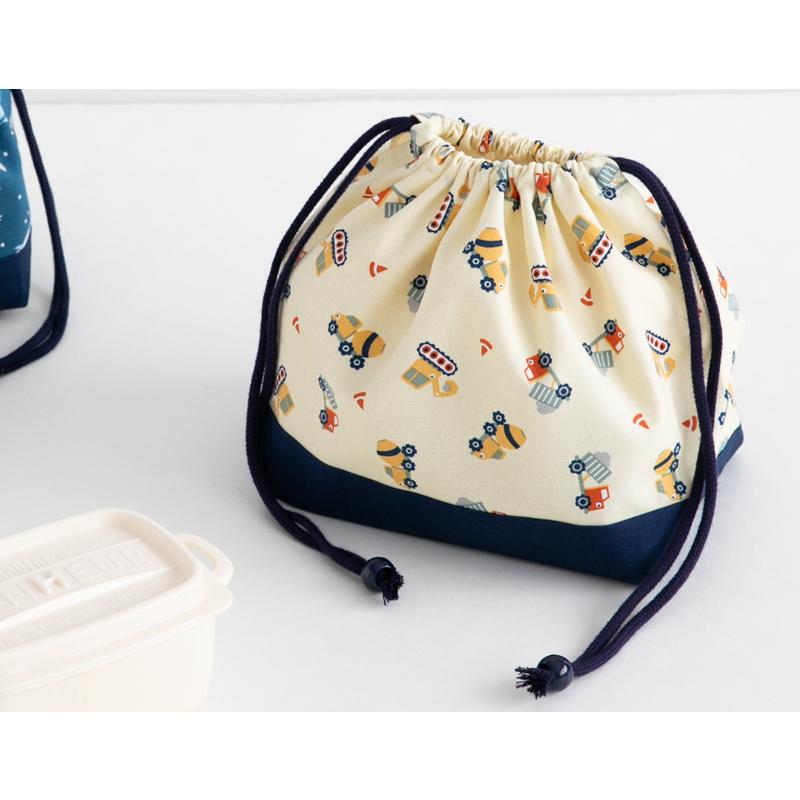 41・ハンドメイド巾着袋ランチマット30×40 2枚高学年韓国雑貨