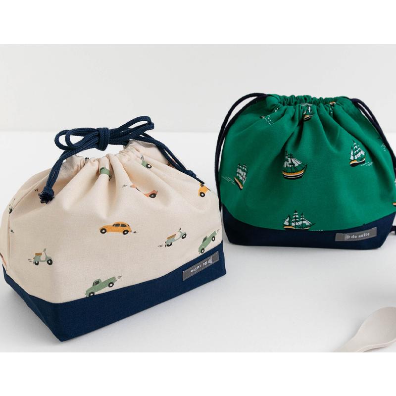 デスイート（desuite） ◇巾着M（お弁当袋）［desuiteデスイート］単品