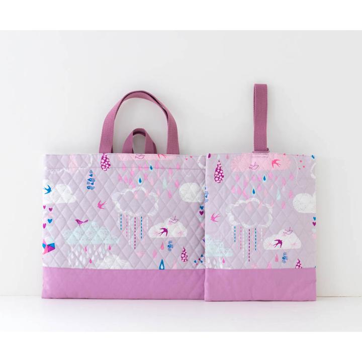 レッスンバッグ　シューズバッグ COLORFUL CANDY STYLE 入園入学5点セット レッスンバッグ 巾着