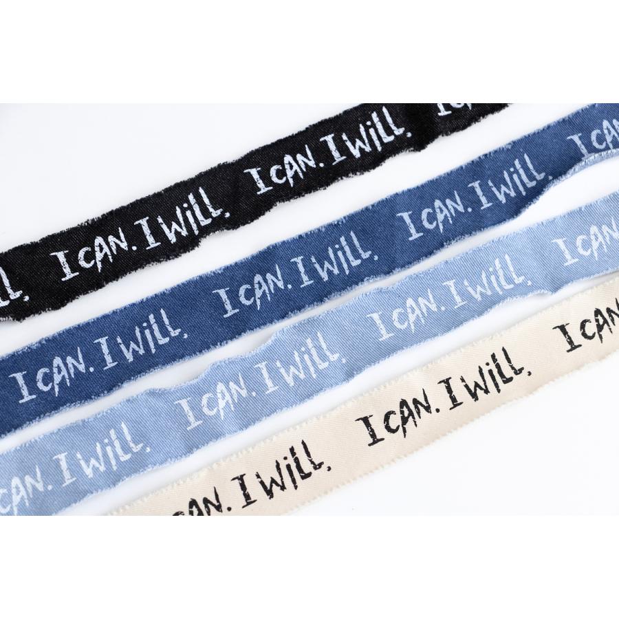 ロゴテープ40mm幅1.5m巻ICAN.IWILL.副資材【メール便対応】 | デコレクションズ | 11