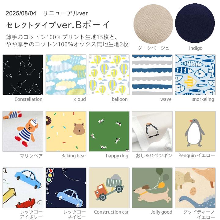 デコレクションズ 【北欧柄リニューアル！】生地 はぎれ 選べる