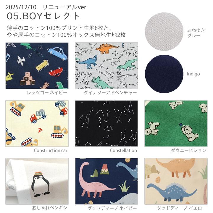 デコレクションズ 【北欧柄リニューアル！】大きめサイズのはぎれ