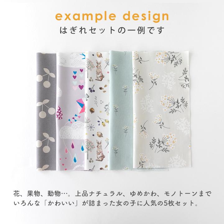 デコレクションズ 柄おまかせ♪プリントオックスはぎれセット