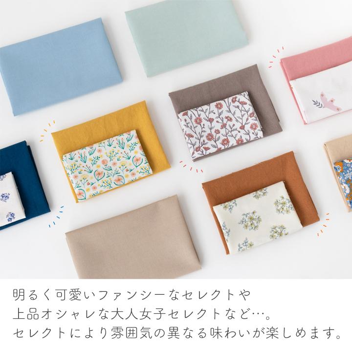 デコレクションズ ☆9/28 8:59まで☆生地布柄と色の合わせを楽しむ