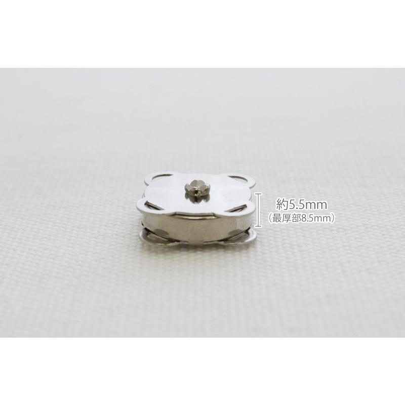 ≪マグネットホック縫い付けタイプ18mm≫5個入り【メール便対応】 : デ