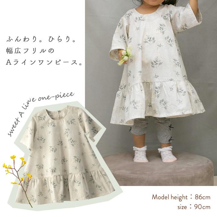 手作りキット 動画 型紙付き 子ども服aラインワンピース手作りキット 2点までメール便対応 Kit035hmctp037 デコレクションズ Yahoo 店 通販 Yahoo ショッピング