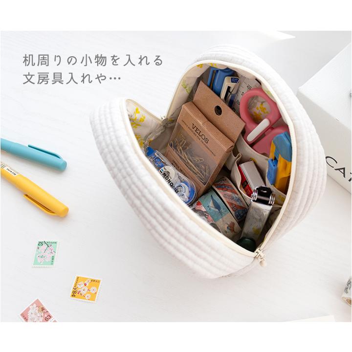 手作りキット≪加藤容子さま監修ヌビと防水コットンで作るふんわり山型マルチポーチキット≫【1点のみメール便対応】 |  | 23