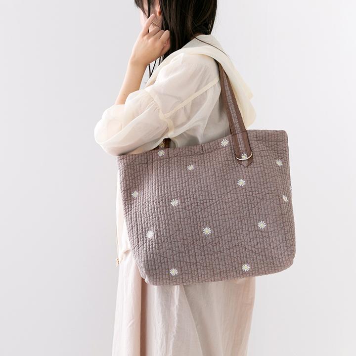 【新作】手作りキット≪ 加藤容子さま監修 Dカン付きヌビトートバッグ キット ≫ |  | 25