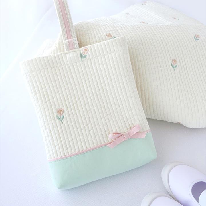 デコレクションズ ○生地布ヌビ生地刺繍入り7mmピッチ/幅約130cmヌビ