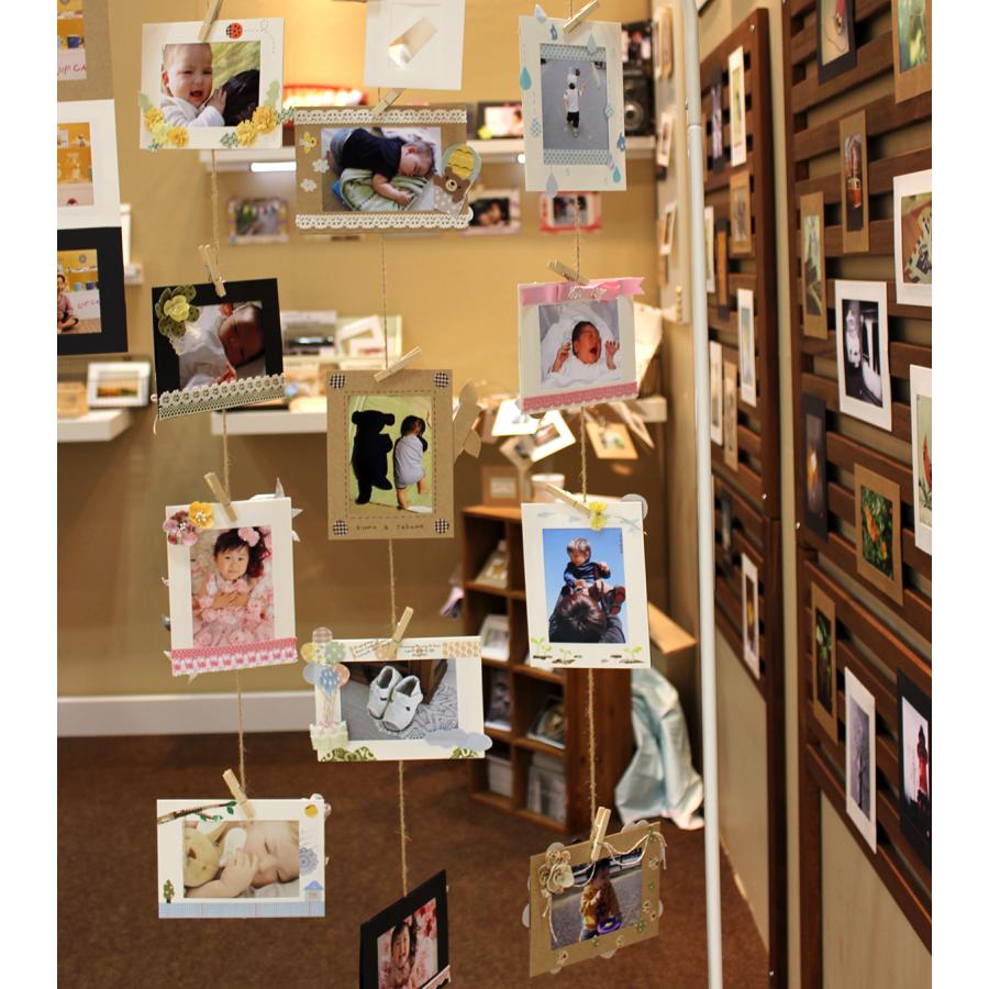 ペーパーフォトフレーム 10枚セット【チェキサイズ／写真L判