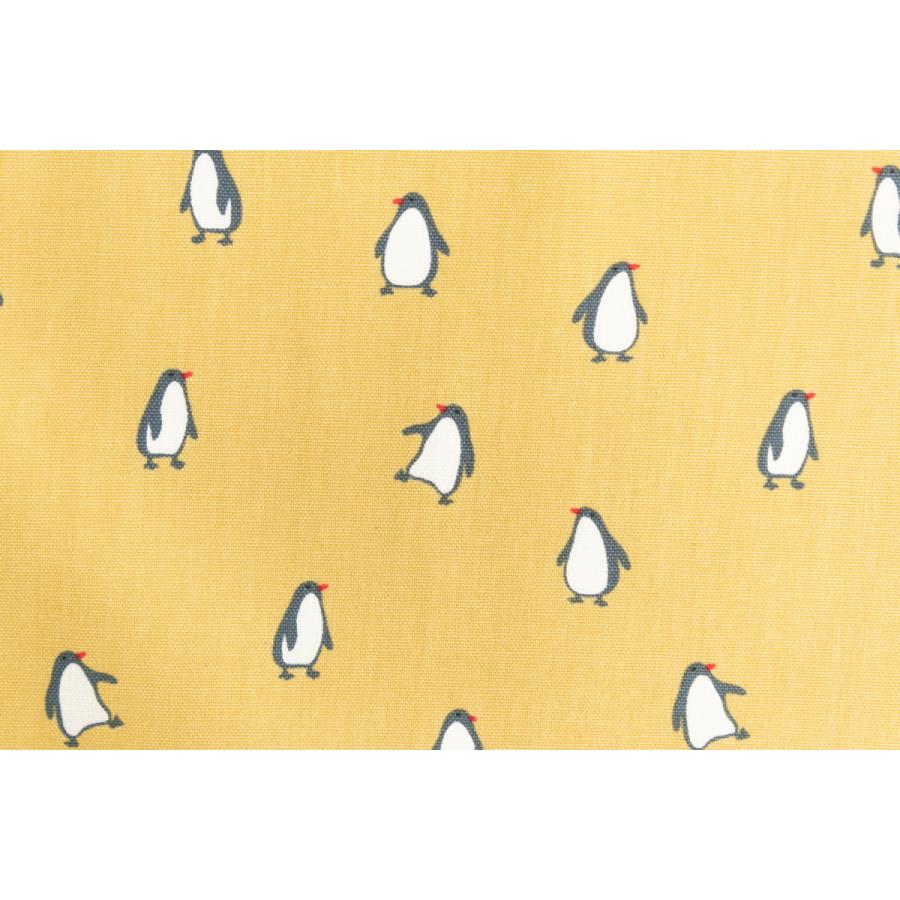 デコレクションズ 生地・布・入園入学 ≪ Penguin - yellow ≫ 防水 