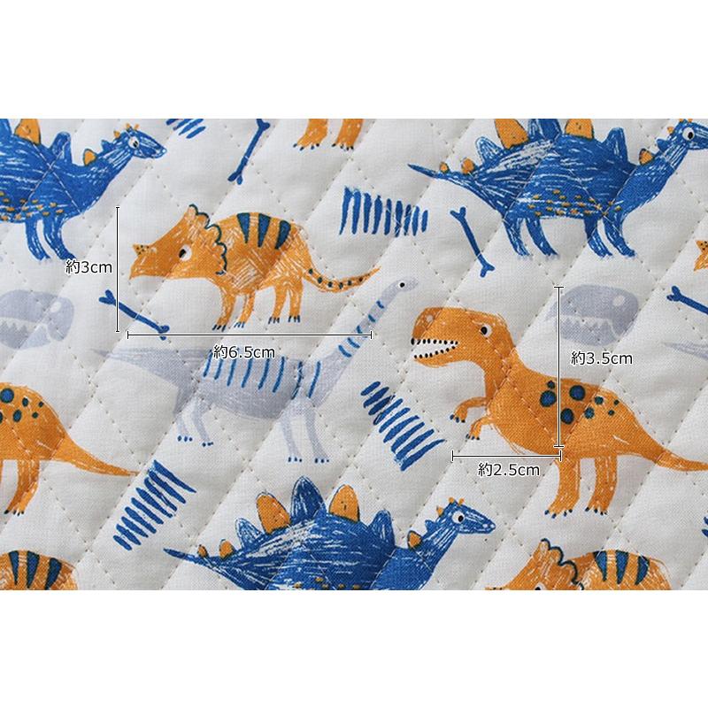 恐竜達の入園入学6点セット　サイズオーダー可　ブルーの恐竜 恐竜達の入園入学6点セット サイズオーダー可 ブルーの恐竜