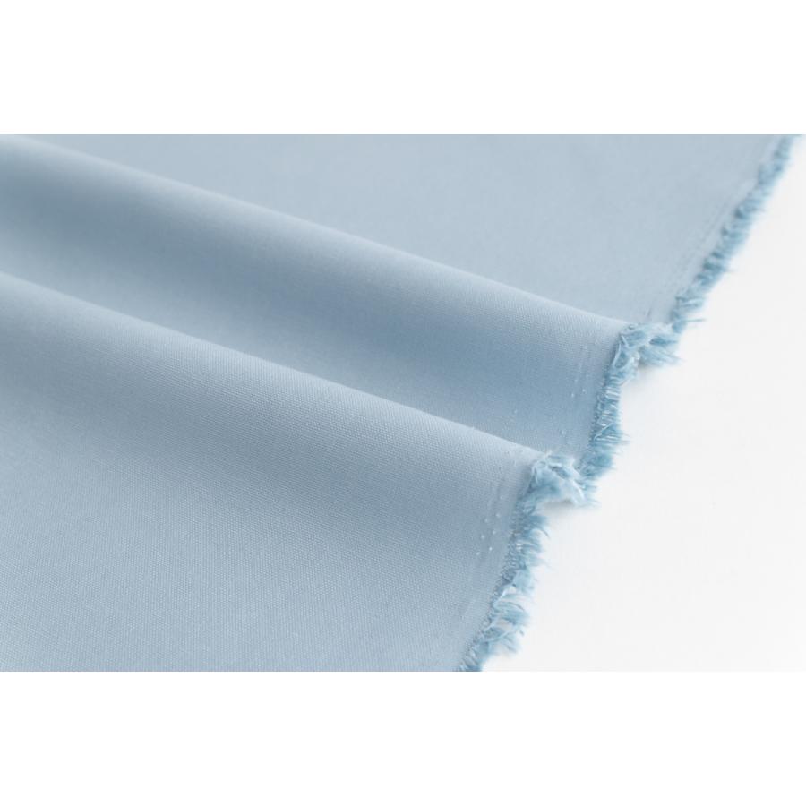決算特価商品 決算40 Off 生地 布 入園入学 あわゆきブルー 無地オックス生地 幅109cm 10cm単位販売 Cisama Sc Gov Br