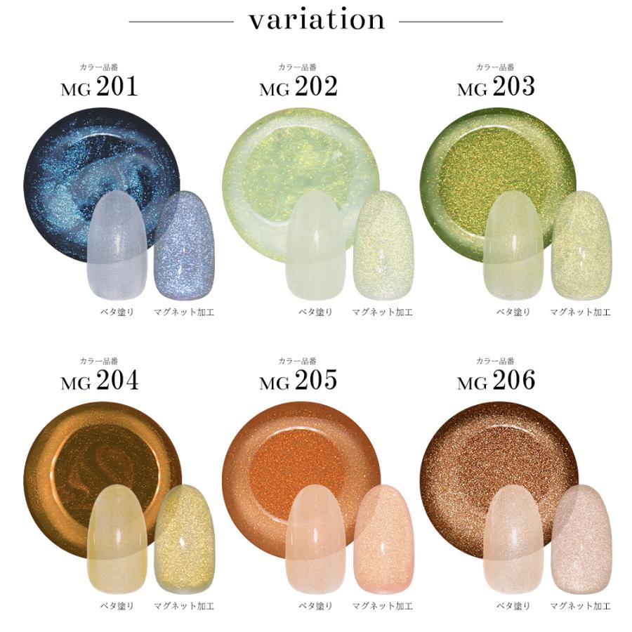 irogel [ネコポス送料無料]マグネットネイル MGシリーズ vol.2