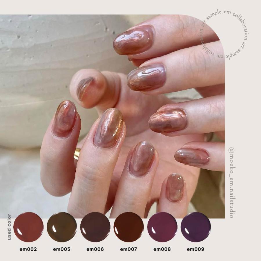 ジェルネイル用品　セルフネイル　おまとめ売り irogel [ネコポス送料無料]irogel コラボジェル em 全12色セット