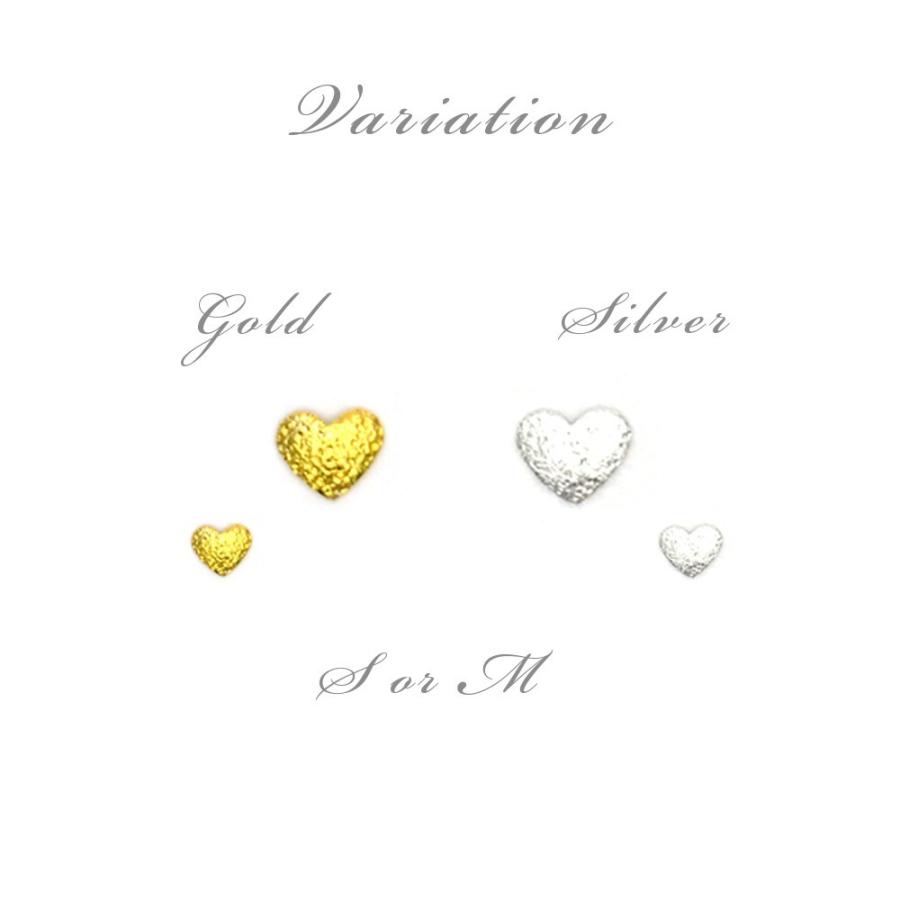ネコポス 送料無料 サンドハート ゴールド シルバー 10個入り 2サイズ ハート ネイルパーツ ジェルネイル ネイル おうち時間 フットネイル ネイルタウン Paypayモール店 通販 Paypayモール