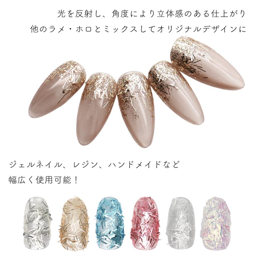 ※ネイルチケット3回分・オフ・アートあり※ ネコポス送料無料]ネイルアート スティックホログラム [3mm スティック