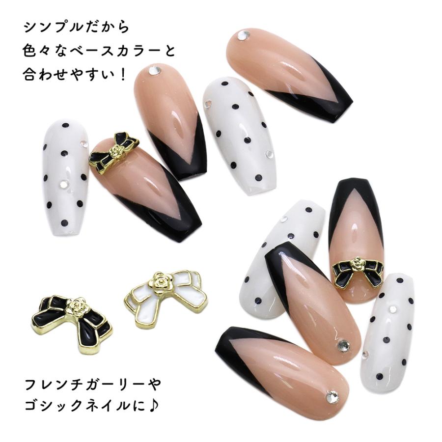 カメリア パーツ ネイル パーツ リボン パーツ ジェルネイル ネイルタウン ネイルパーツ カメリアリボンパーツ 全2色