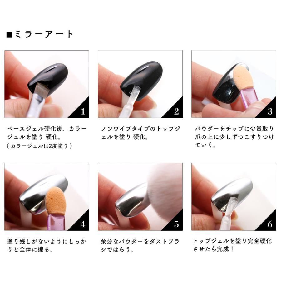 ネコポス送料無料]ネイルアート クリスタルパウダー 全2色