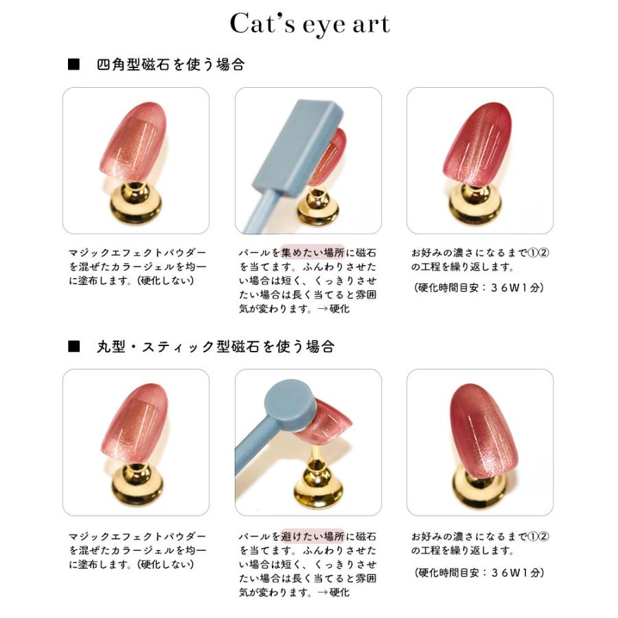 ネコポス送料無料]ネイルアート マジックエフェクトパウダー