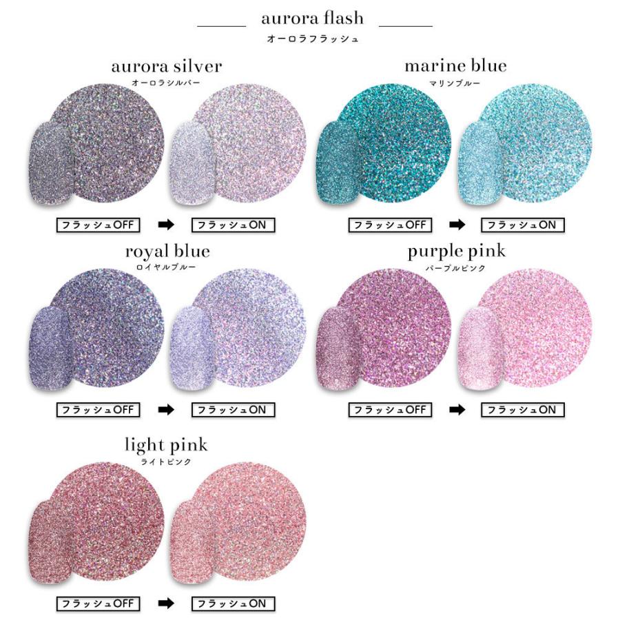 ネコポス送料無料 ネイルアート フラッシュパウダー 約1 5g 全10色 世界の人気ブランド デコレーション ジェルネイル おうち時間 ネイル