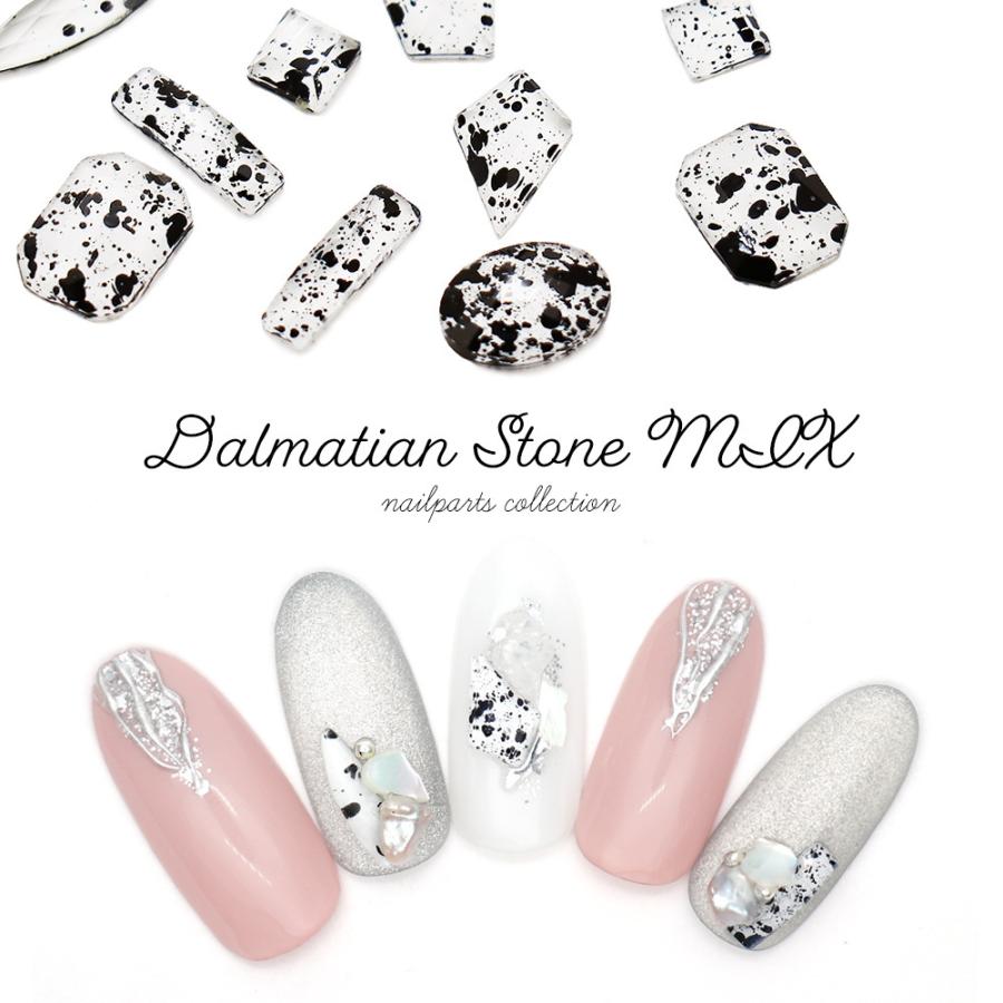 ネコポス送料無料 ネイルパーツ ダルメシアンストーンミックス おうち時間 ジェルネイル ネイルタウン Paypayモール店 通販 Paypayモール