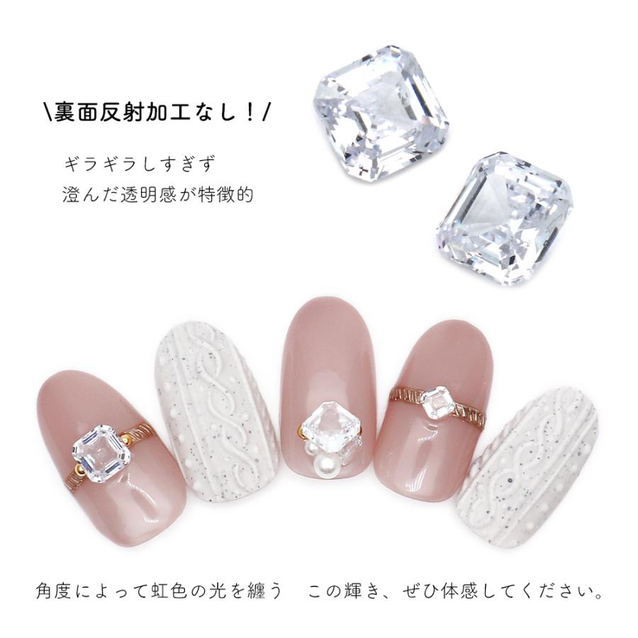 ネコポス送料無料]ラインストーン ジルコニア製 グロッシーストーン V