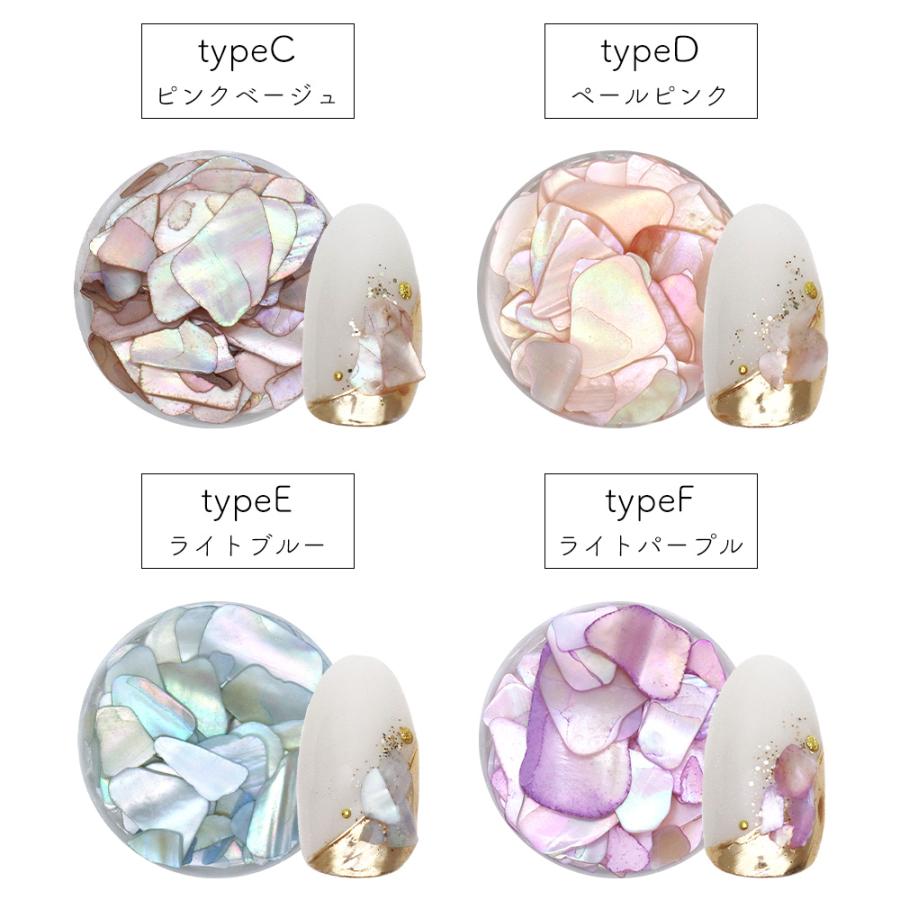 お年玉20％offクーポン配布]ネイルパーツ スィンシェルストーン 全6種