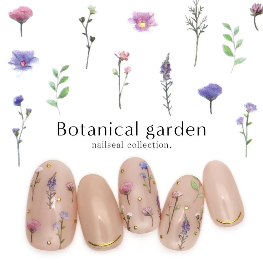 ネコポス送料無料 ネイルシール ボタニカルガーデンシール Hanyi 1 おうち時間 ジェルネイル Iesec Do