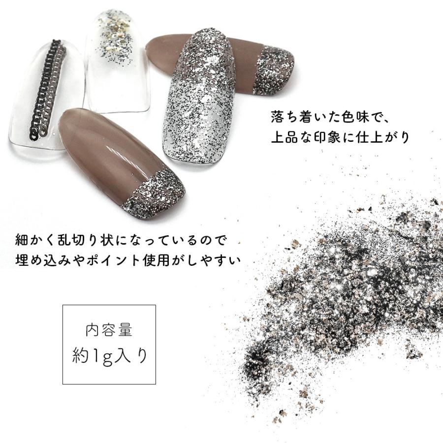 ネコポス送料無料 ネイルアート Li A Booコラボ商品 ニュアンス箔ミックス 約1g入り おうち時間 ジェルネイル ネイルタウン Paypayモール店 通販 Paypayモール