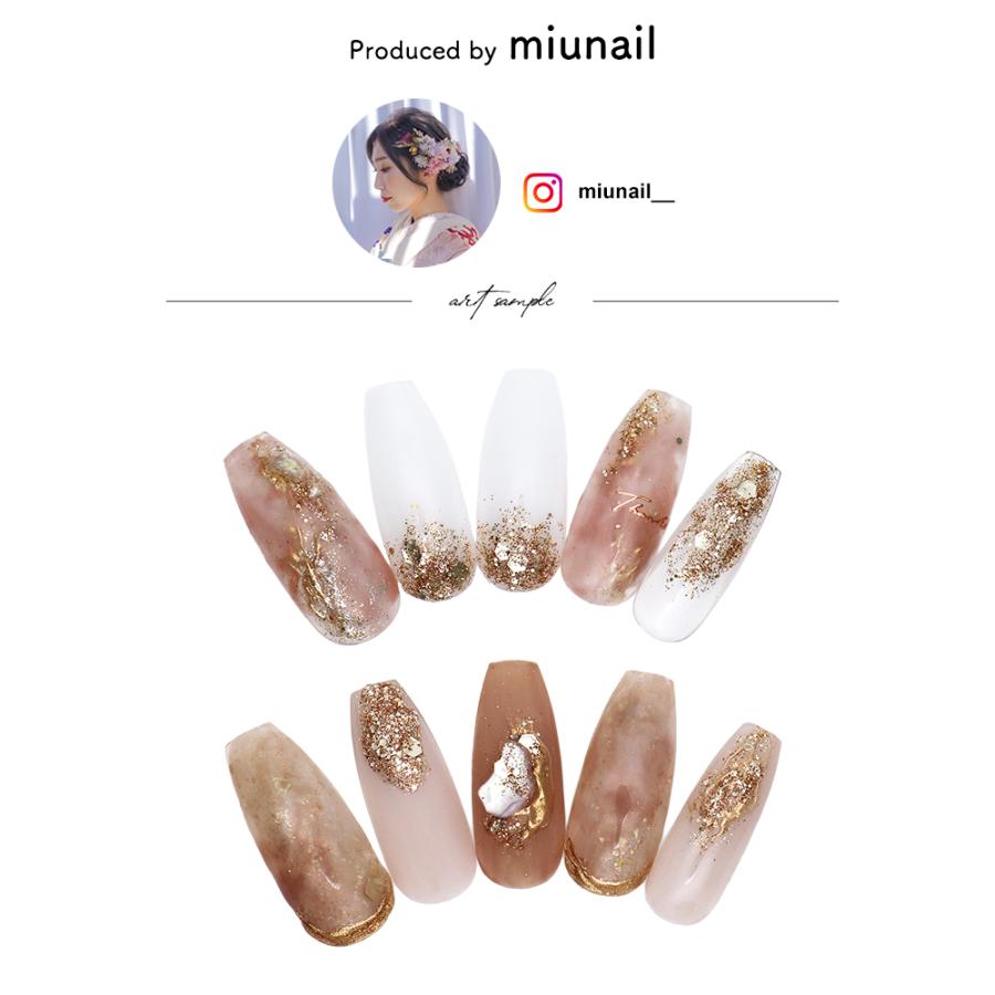 ジェルネイル ネイルタウン ネイルアート miunailコラボ商品