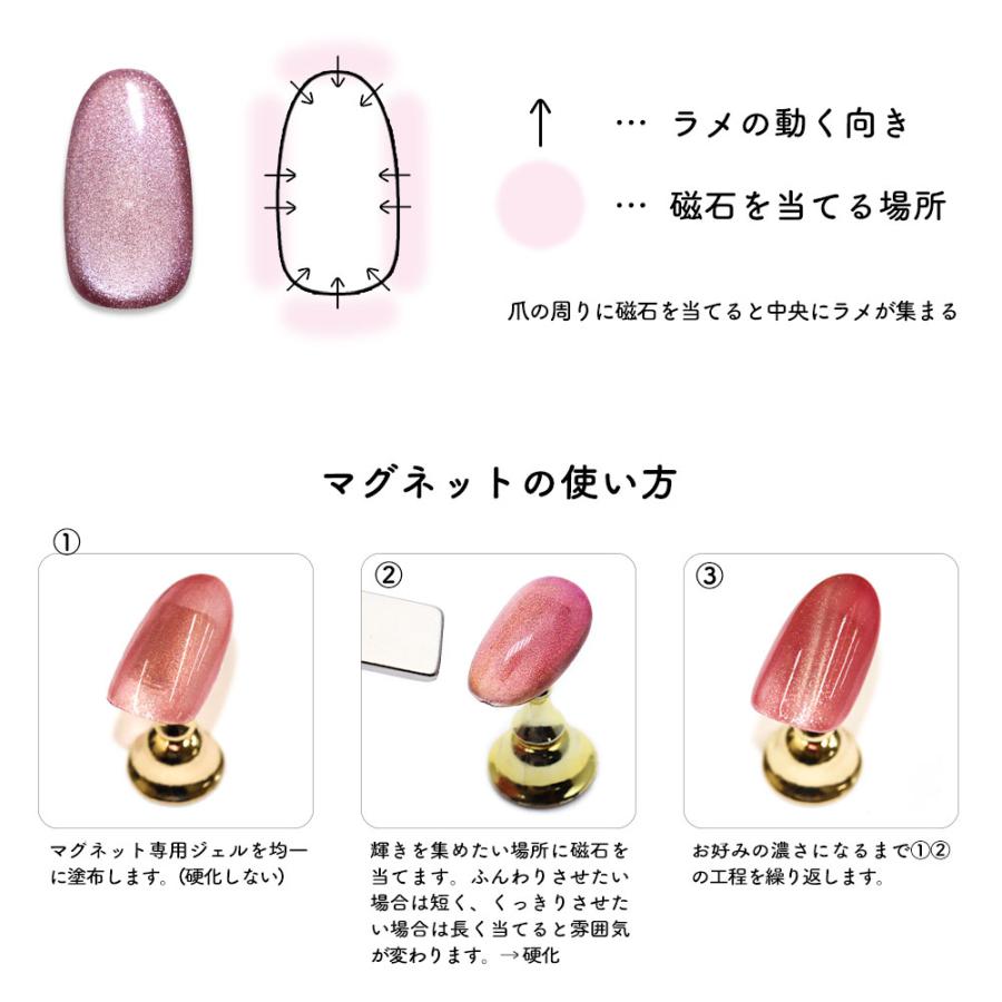 ネコポス送料無料]ネイルツール ネイル用ロングスティックマグネット