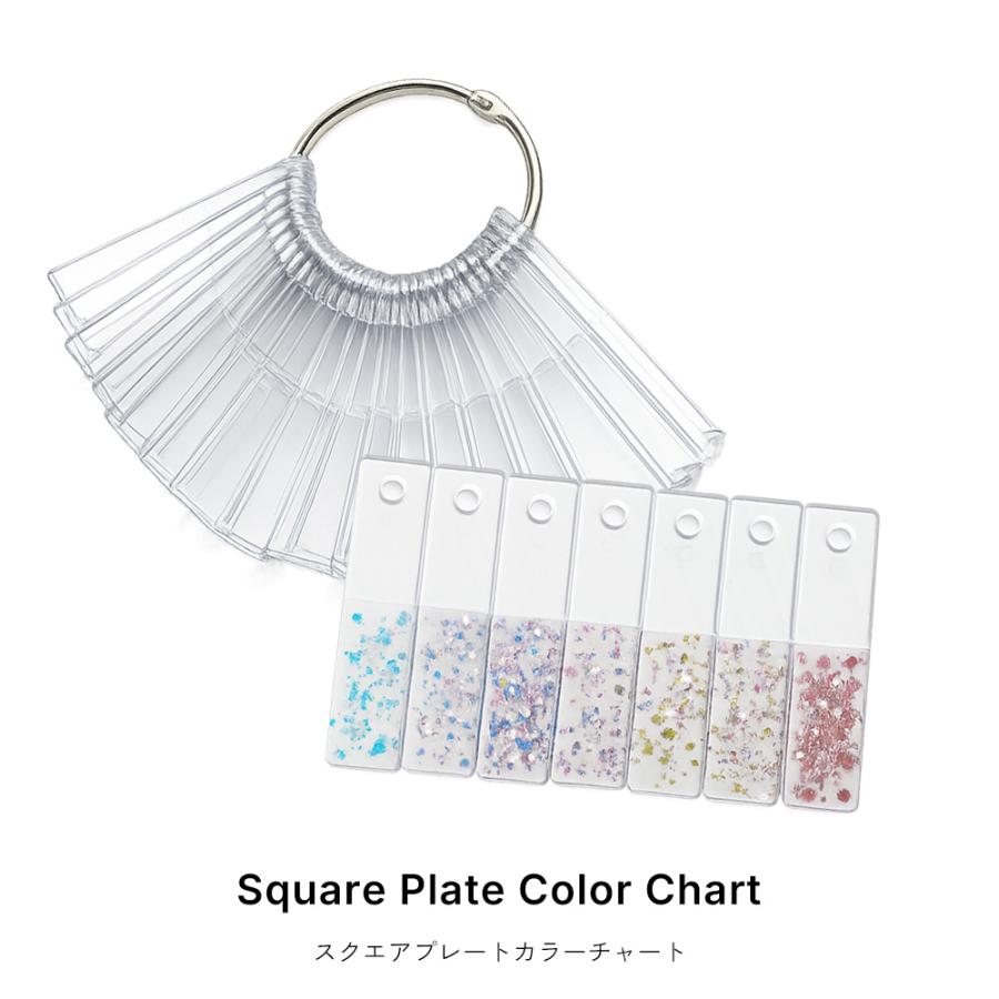 スクエアプレートカラーチャート