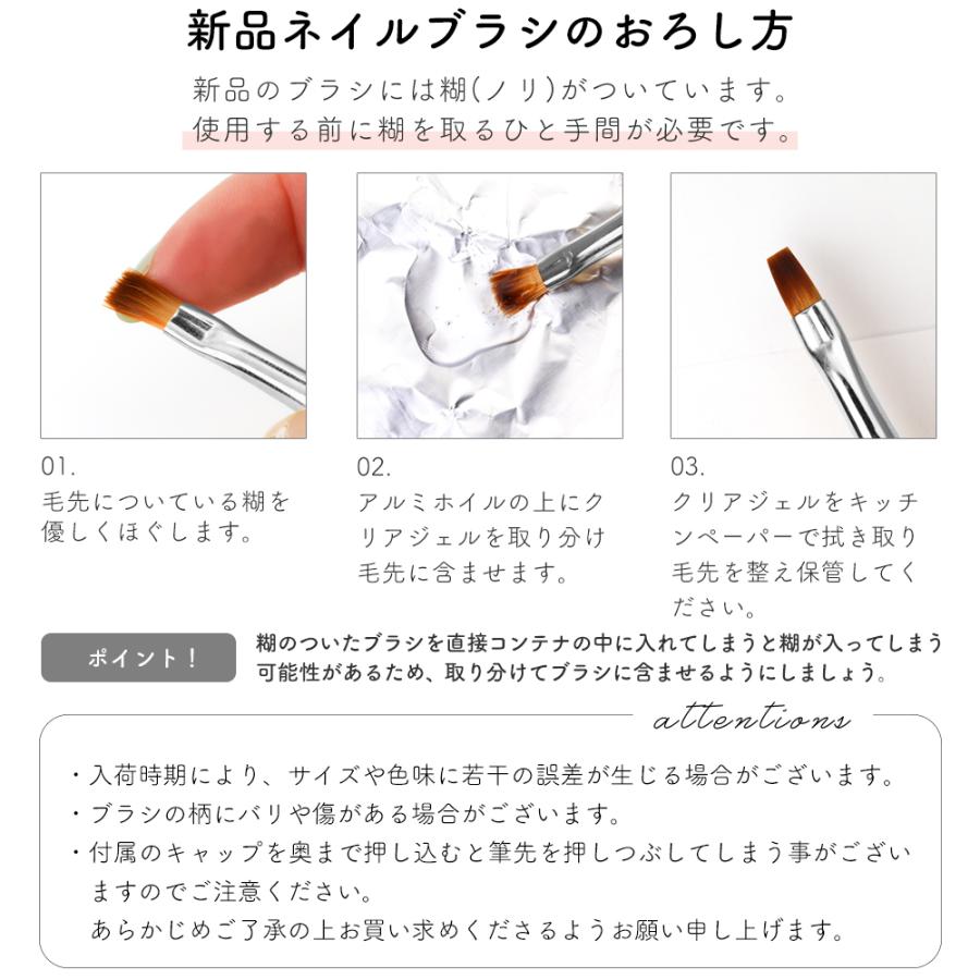 【新品未使用】enoi ネイル用品セット ※バラ売り不可 全8品セット ジェルネイル ネイルタウン ネイルツール ブラシ クリアグレー 6本