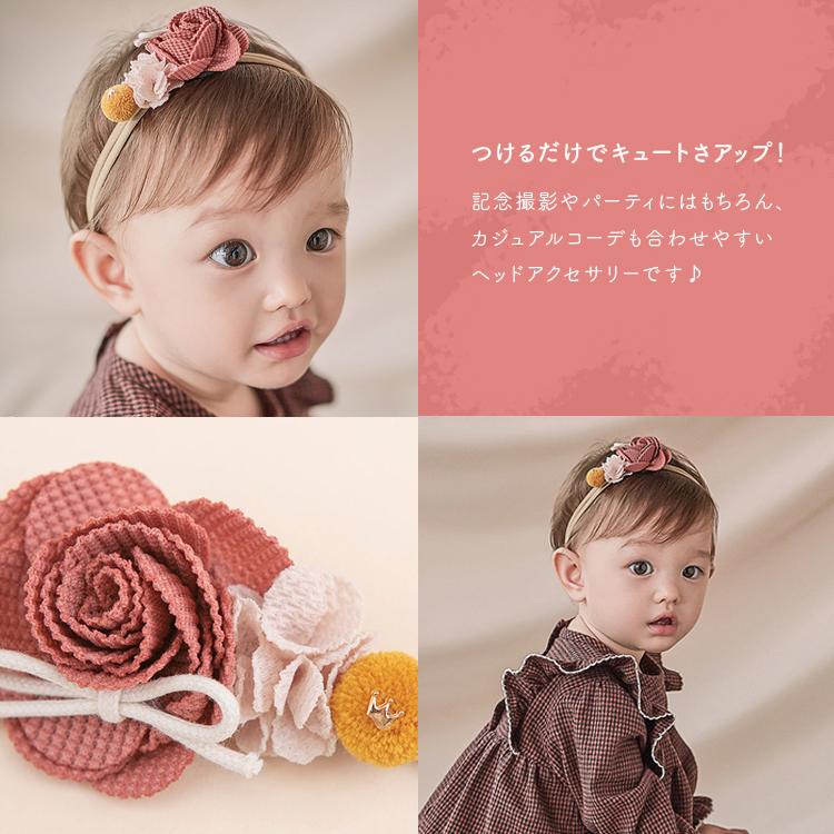 ガールズ ベビー ヘアバンド ヘアアクセサリー アンティーク ピンク フラワー 女の子 キッズ 発表会 結婚式 花 Nbd y As009 A Smile Plus 通販 Yahoo ショッピング