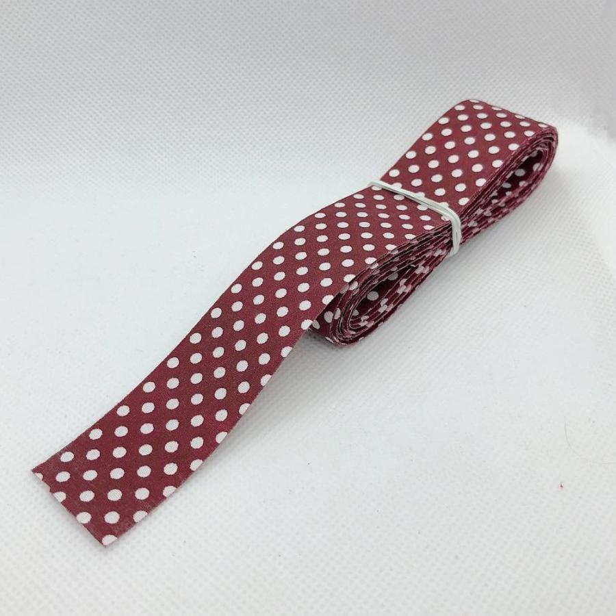 ドットデザインリボン 水玉 可愛い 手作り ハンドメイド 手芸