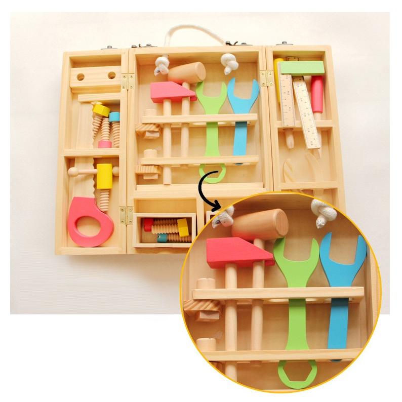 大工さんセット 木のおもちゃ 幼児 キッズ 組み立て なりきり 知育 おもちゃ 知育玩具 Wwd Toy Wts Smile Plus 通販 Yahoo ショッピング