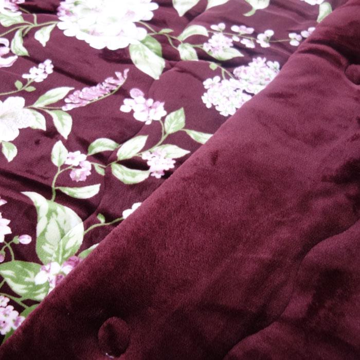 温泉毛布 シングルサイズ 花柄　12/21入荷分 decora10_bsn-0510f